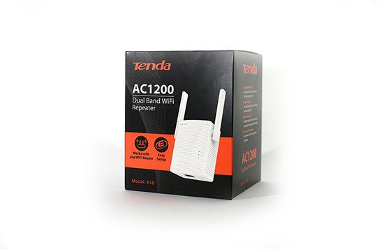 Tenda A18 AC1200 Gelişmiş Dual Band Menzin Genişletici - görsel 3