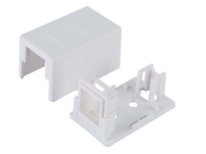 UTP 1 port RJ45 Keystone JACK kutusu - görsel 2