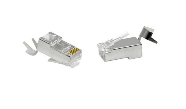 Seclife SNW-7030P Cat6A/Cat7 Yeni Nesil Delikli Metal (70 Ad) RJ45 Konnektör - görsel 3