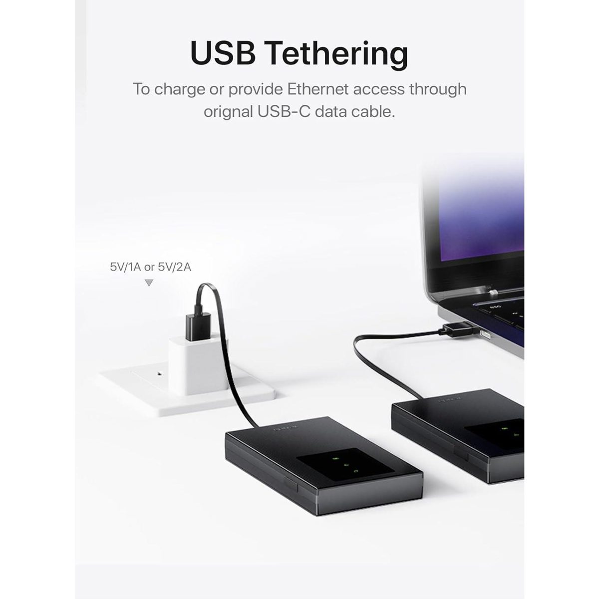 Tenda MF3 4G LTE WiFi6 Bataryalı Taşınabilir Mobil Router - görsel 4