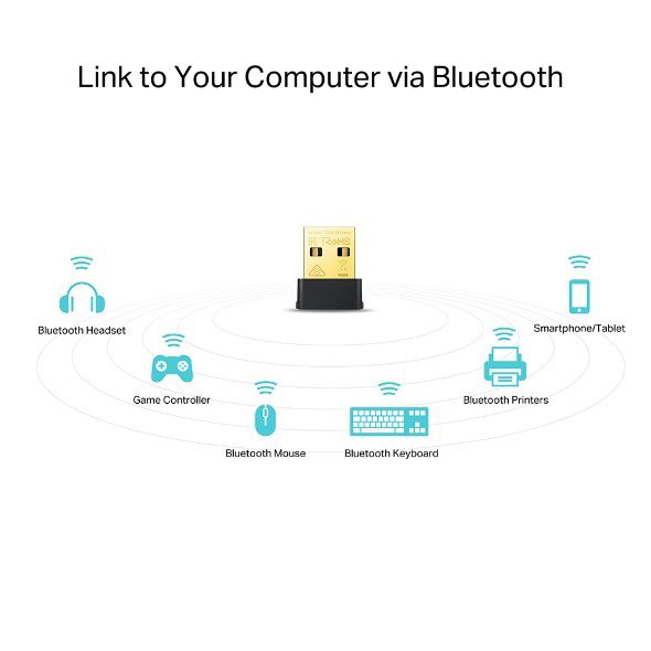 TP-Link Archer T600UB Nano AC600 Nano Wi-Fi Bluetooth USB Adaptör - görsel 2