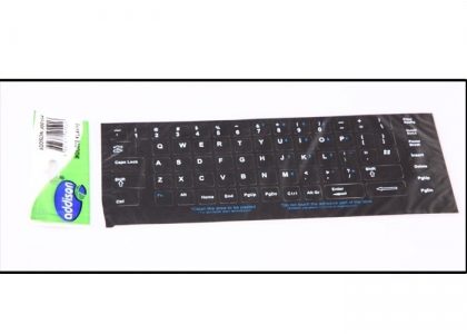 Addsion 300164 İNGİLİZCE Q SİYAH KLAVYE STİCKER