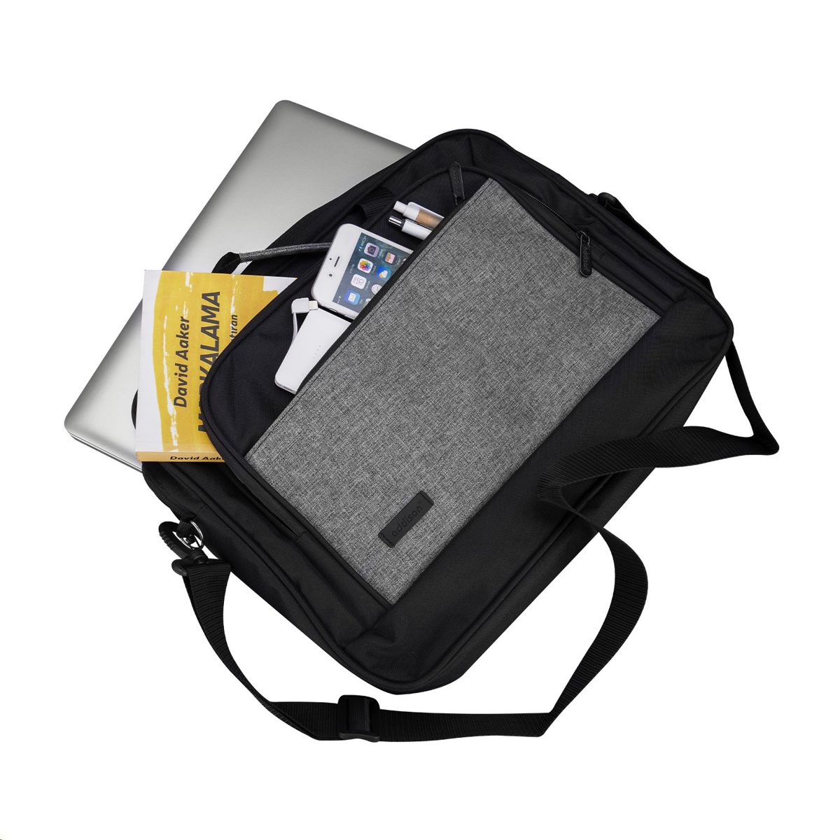 Addison 300803 15.6 Siyah/Gri BOLD Bilgisayar Notebook Çantası - görsel 4