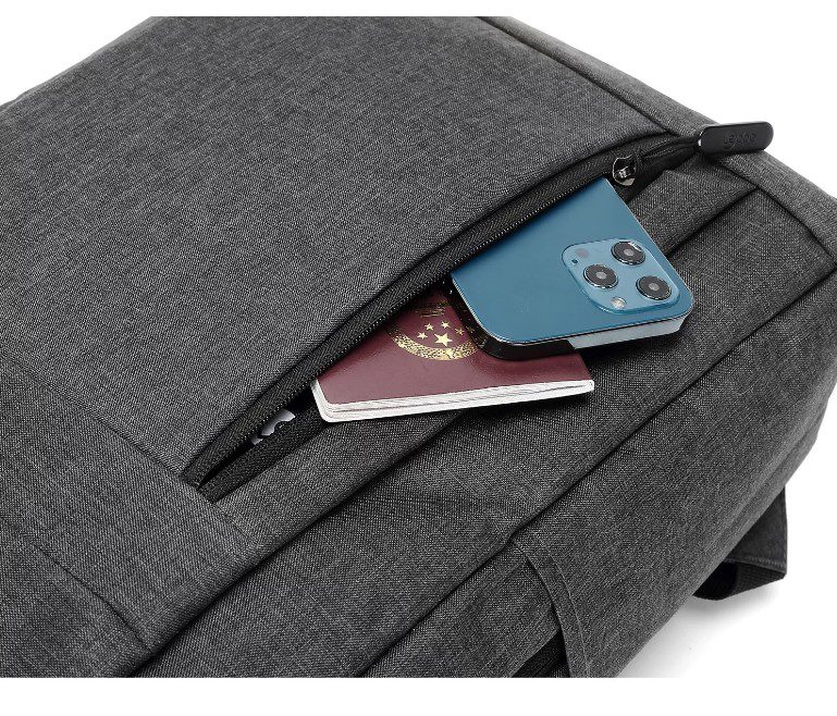 Lenovo Lecoo BG01 16" Gri Bölmeli Çok Fonksiyonlu Notebook Sırt Çantası - görsel 4