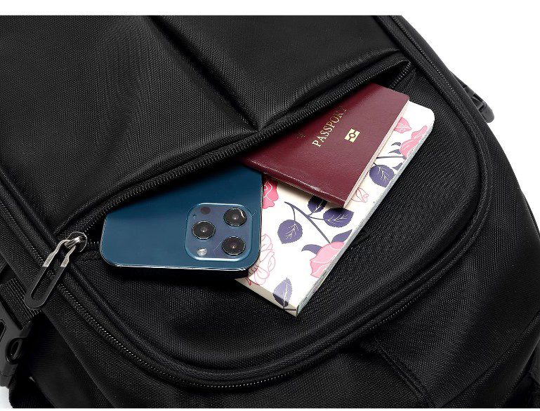 Lenovo Lecoo BG02 17" Waterproof Siyah Çok Fonksiyonlu Notebook Sırt Çantası - görsel 4