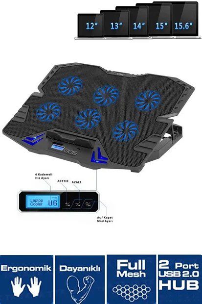 Frisby FNC-5235ST Gamıng Notebook Soğutucu & Stand - görsel 3