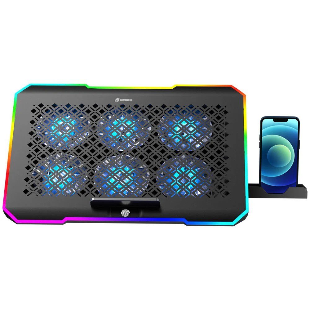 GameBooster GB-NS61 15-17" Siyah 6-Fanlı Notebook Soğutucu