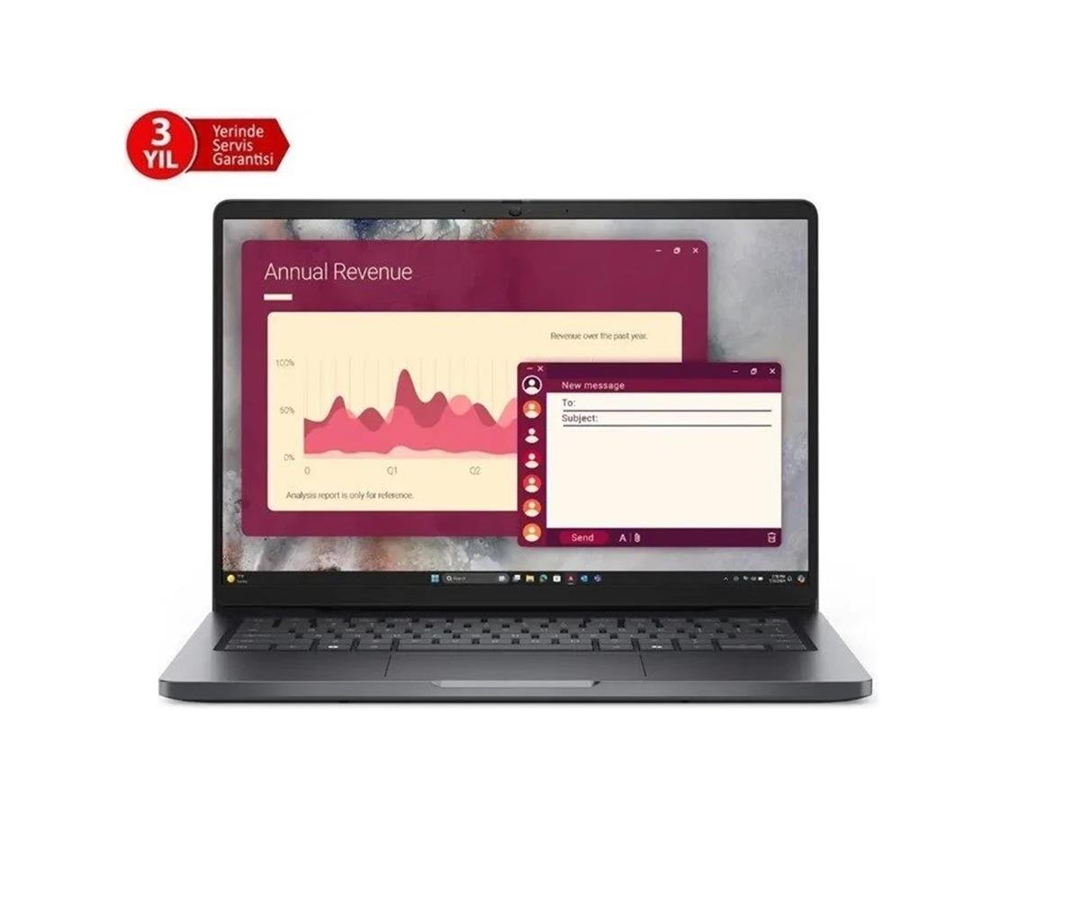 Dell Pro 14 PC14250-BTO113-U Ultra5 235U 16GB 512GB SSD14" (210290342 ) FreeDOS Notebook - görsel 2