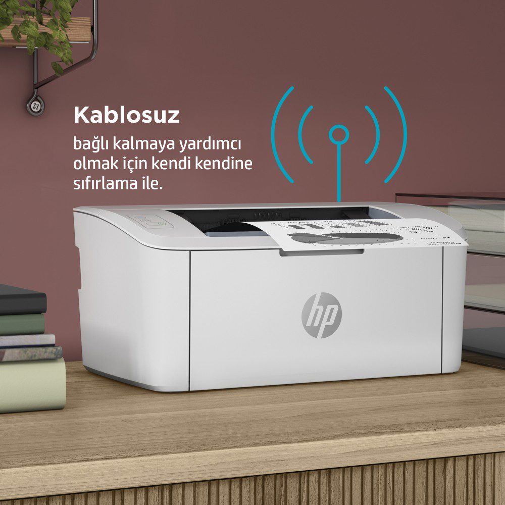 HP 7MD68A Laserjet M111w Wifi Mono Yazıcı - görsel 2