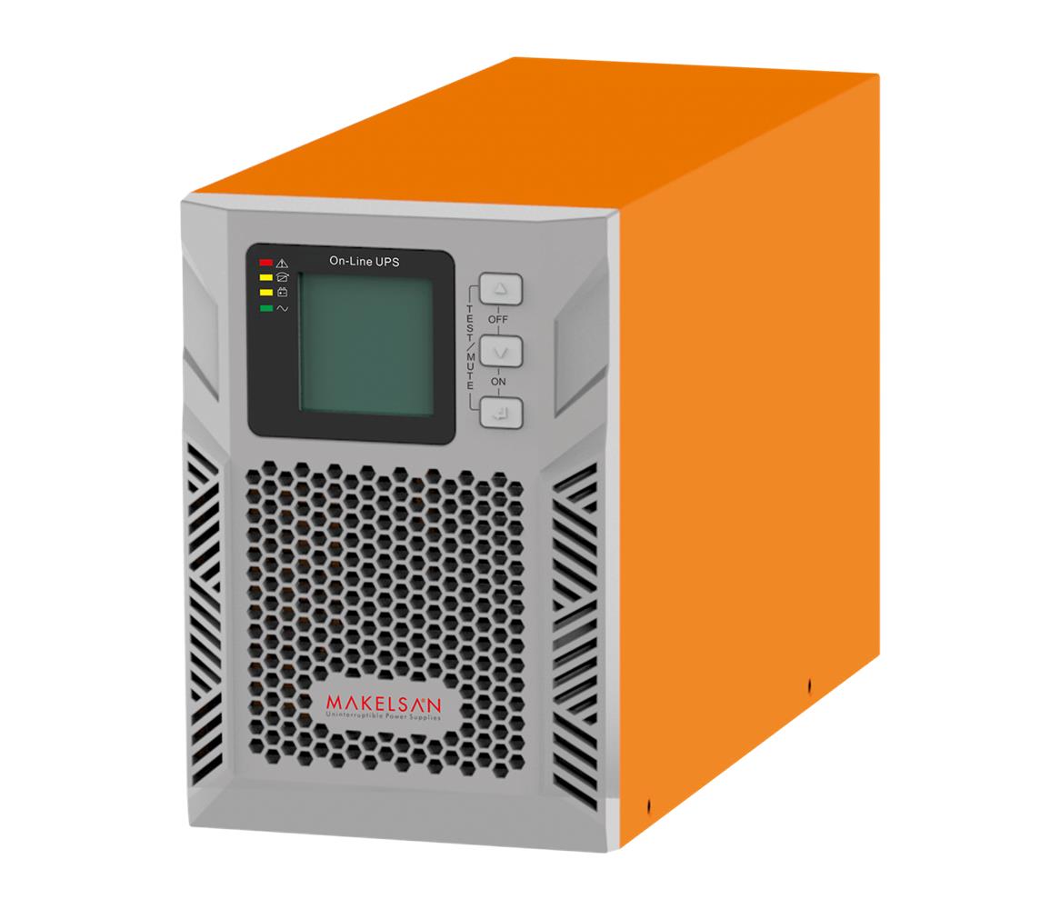Makelsan Powerpack SE Serisi 1 kVA Online 1F/1F 2*7Ah Akü - görsel 2