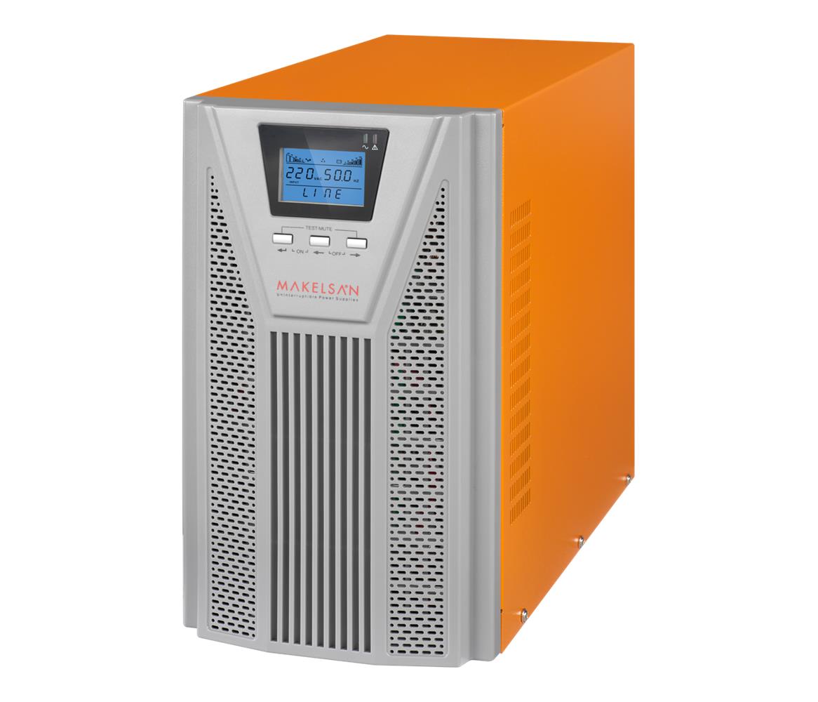 Makelsan Powerpack SE Serisi 3 kVA Online 1F/1F 6x9Ah Akü - görsel 2