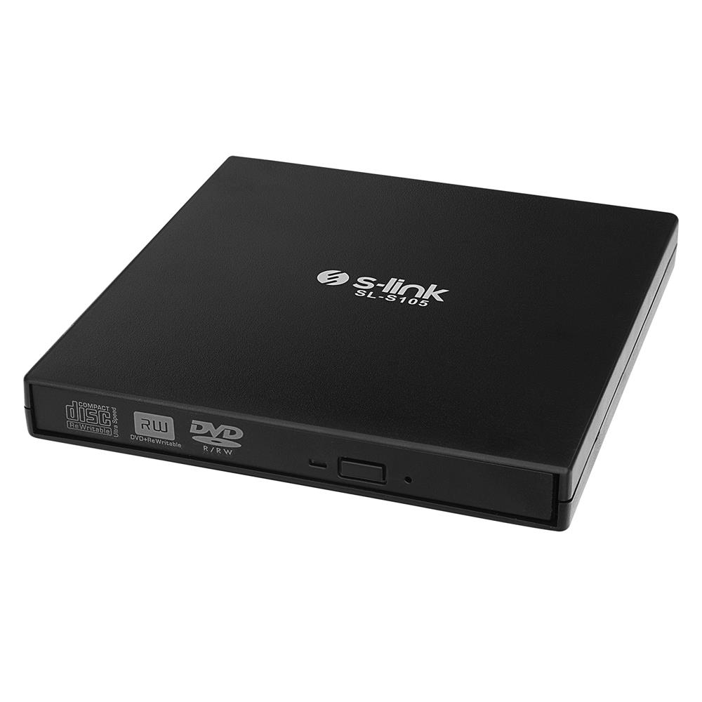 S-link SL-S105 Harici Usb (Sata) DVDRW Siyah Kutu - görsel 2