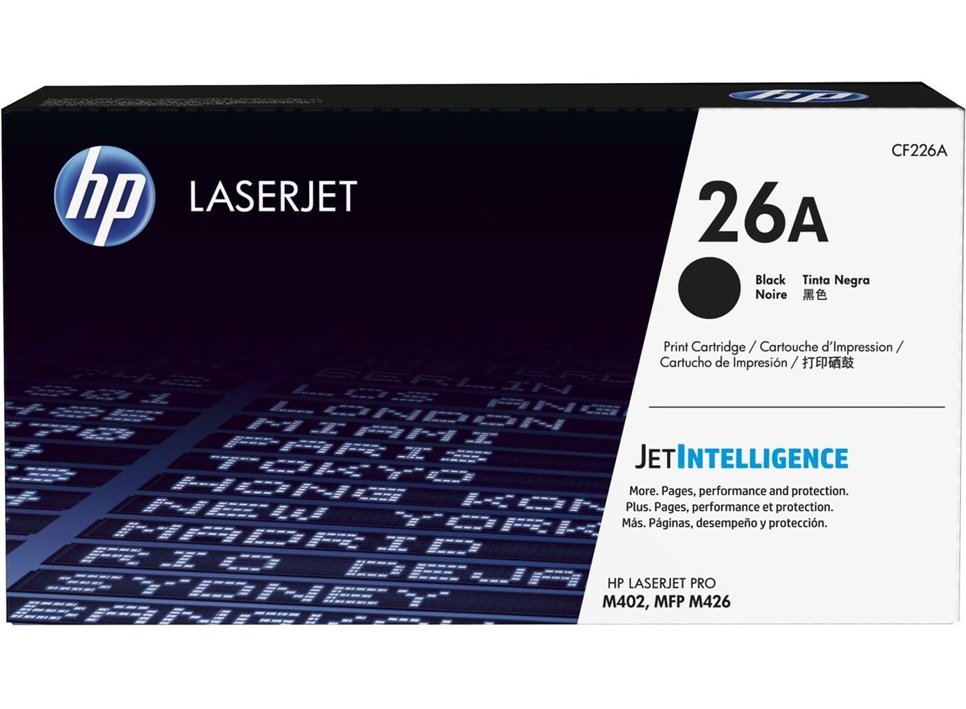 HP 26A Black Siyah 3.100 Sayfa Toner CF226A - görsel 2