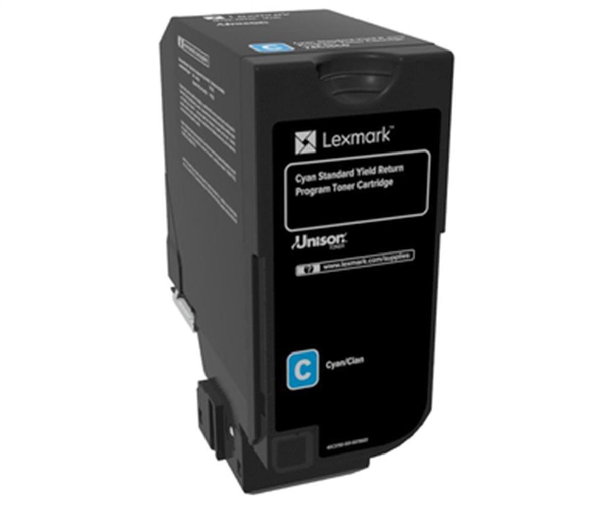 Lexmark 74C5SC0 7.000 Sayfa Cyan Mavi Toner CS720/725 CX725