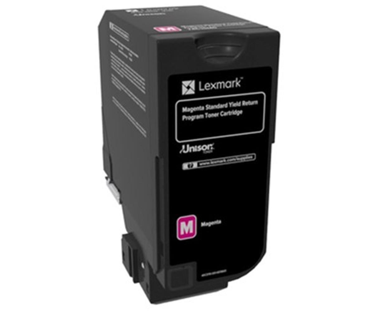 Lexmark 74C5SM0 7.000 Sayfa Magenta Kırmızı Toner CS720/725 CX725