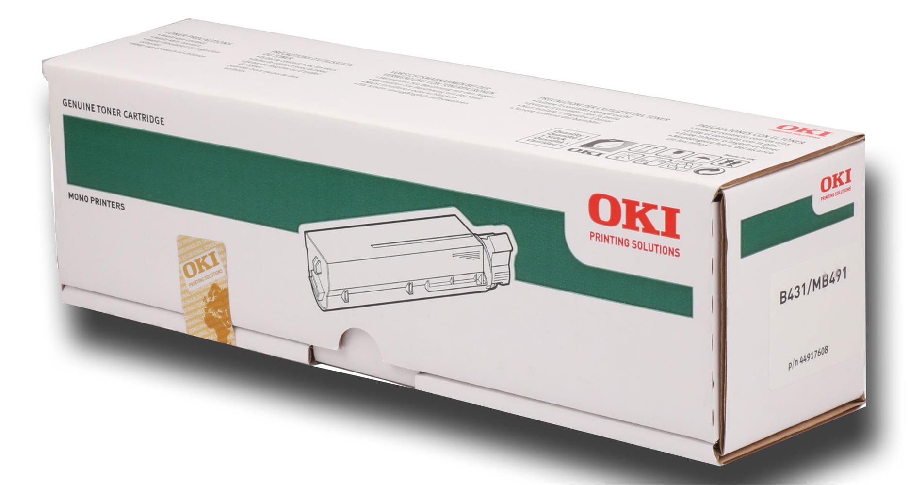 OKI 44574805 B431/461/471/491 7bin Sayfa Toner 44574805