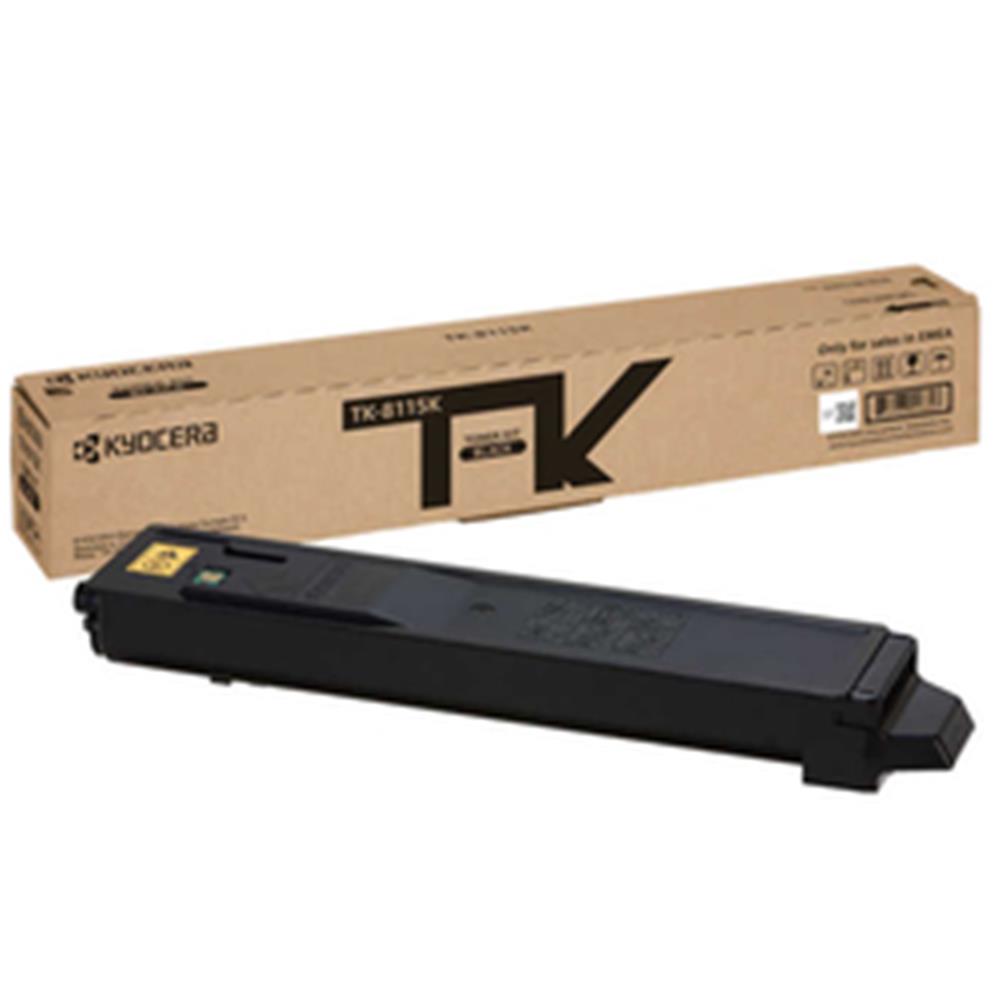 Kyocera TK-8115K Black Siyah Orjinal Fotokopi Toneri Ecosys M8124cidn/M8130cidn 12.000 Sayfa