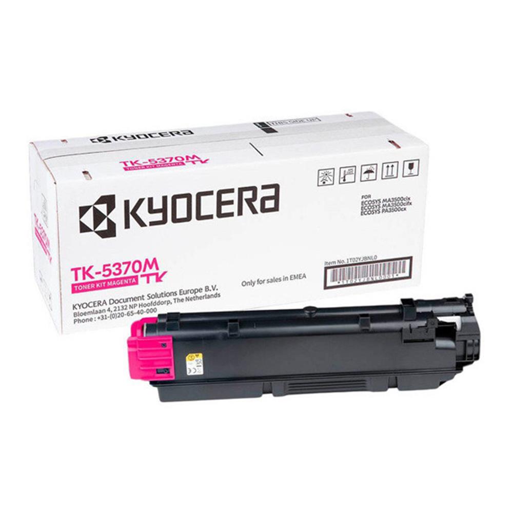 Kyocera TK-5370M Magenta Kırmızı Orjinal Fotokopi Toneri Ecosys MA3500cix / MA3500cifx 5.000 Sayfa