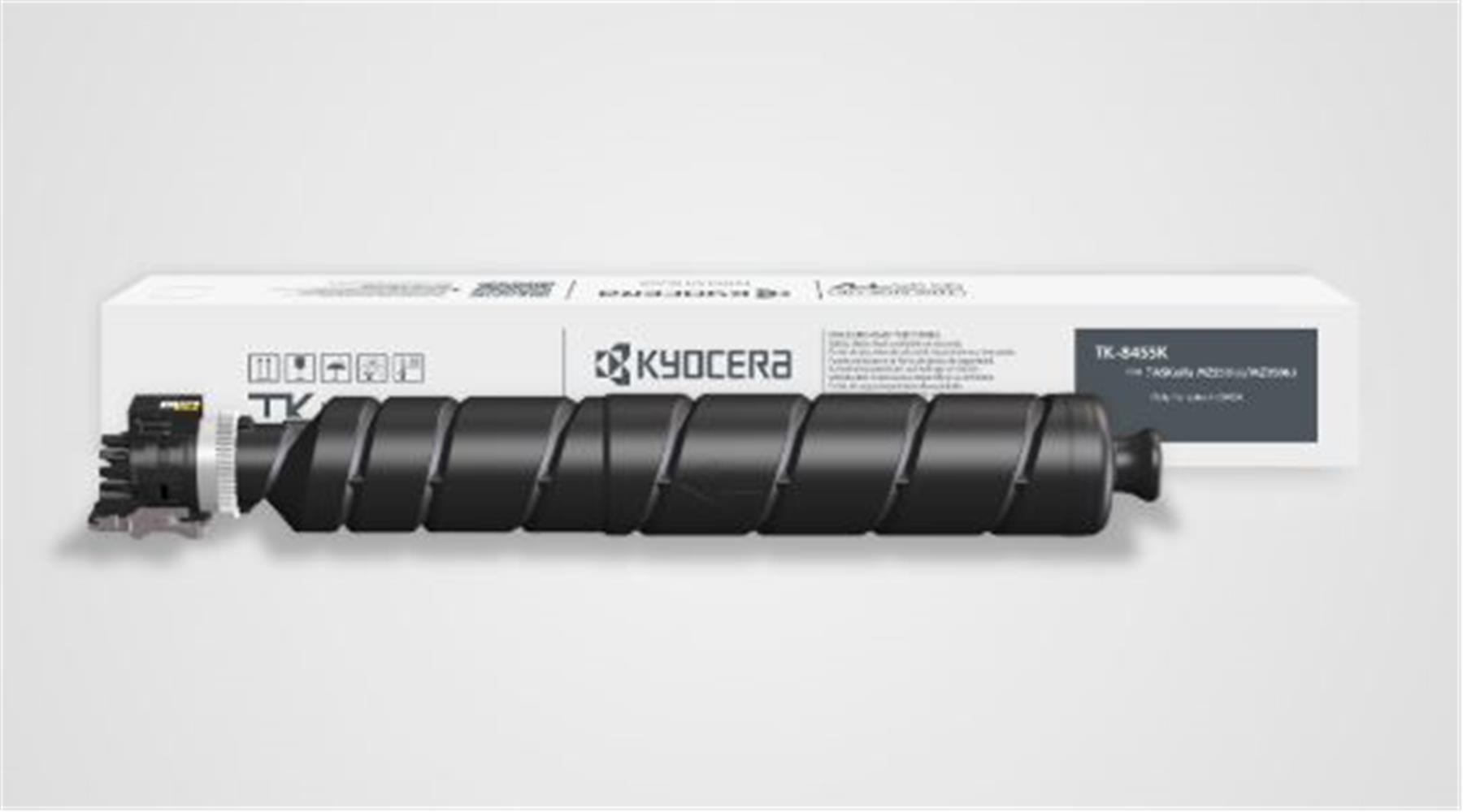Kyocera TK-8455K Black Siyah Orjinal Fotokopi Toneri TASKalfa MZ2501ci / MZ3501ci 25.000 Sayfa