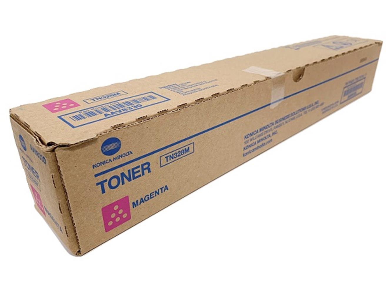 Minolta TN-328M Magenta Kırmızı Orjinal Fotokopi Toneri Bizhup C250İ/300İ/360İ 28.000 Sayfa