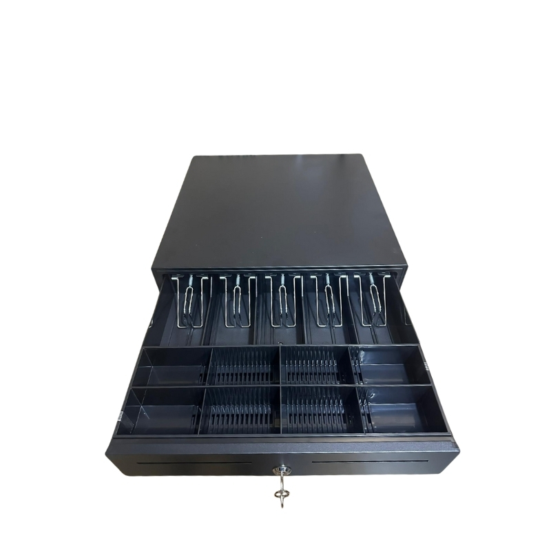 Dbpos NT-335 Metal Para Çekmecesi 5 gözlü Plastik Alt Tabla Cm 41 x 41 x 11 Cm - görsel 2