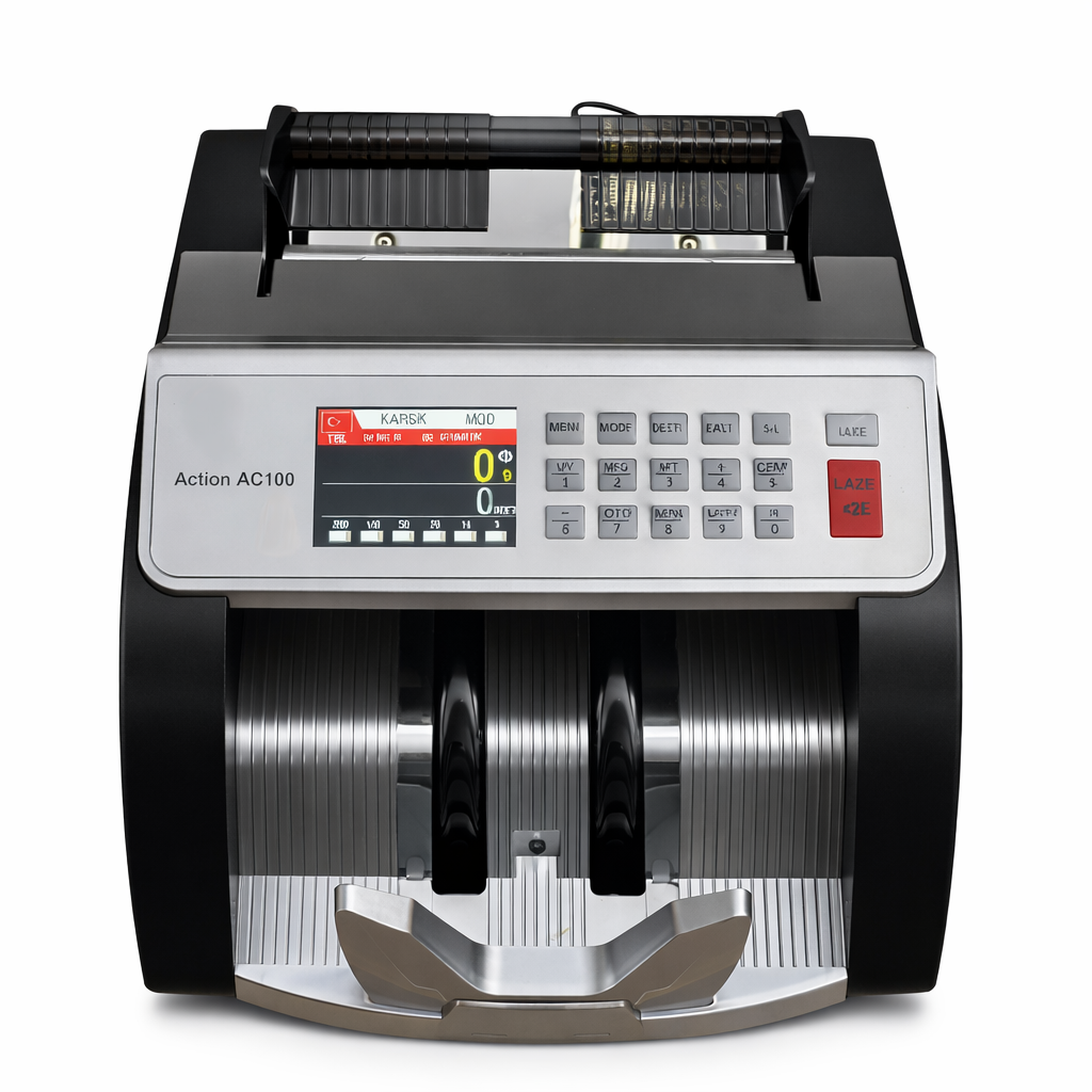 Action AC100 TL / EURO Kağıt Para Sayma Makinesi - görsel 2