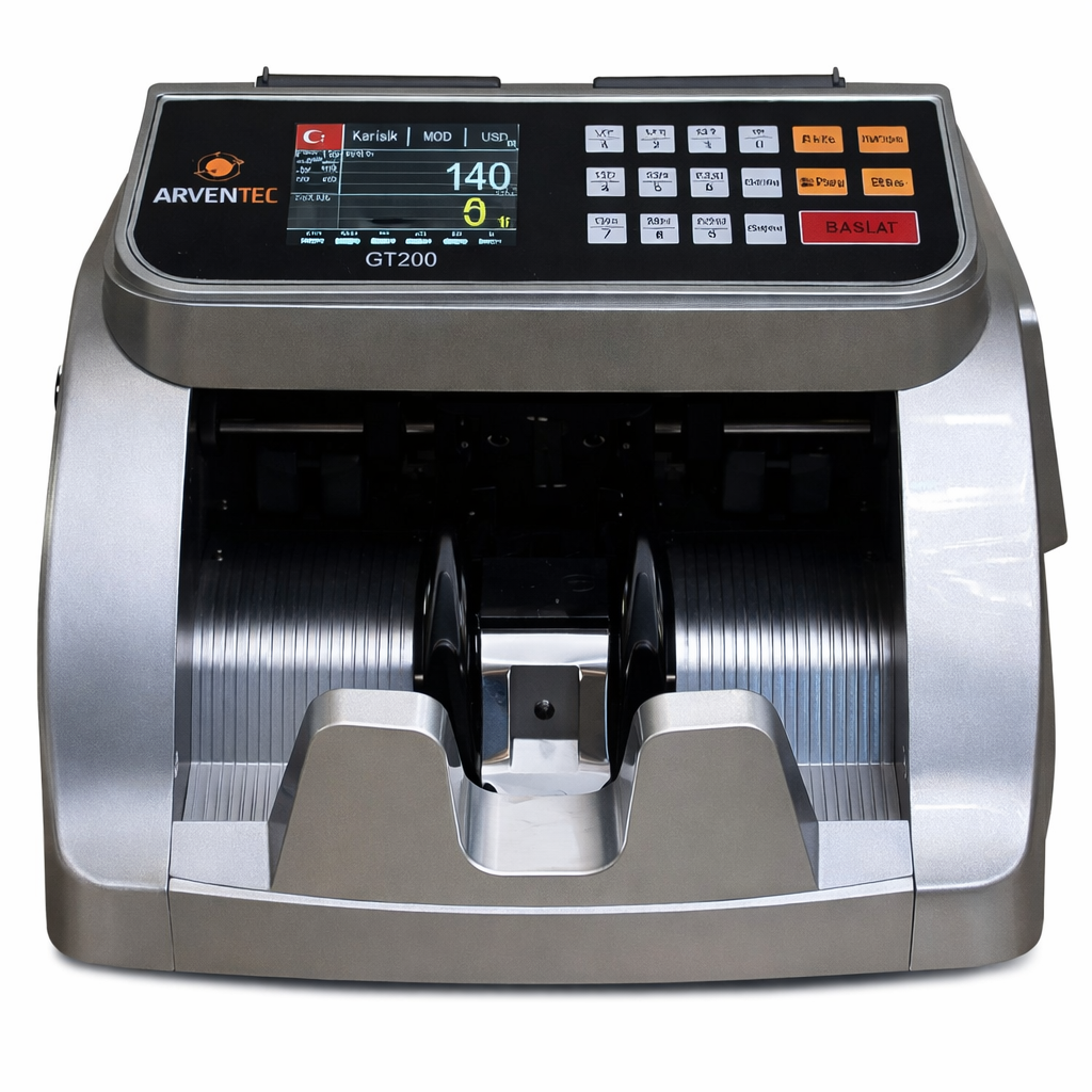 Arventec GT200 / TL- Euro Kağıt Para Sayma Makinesi - görsel 4