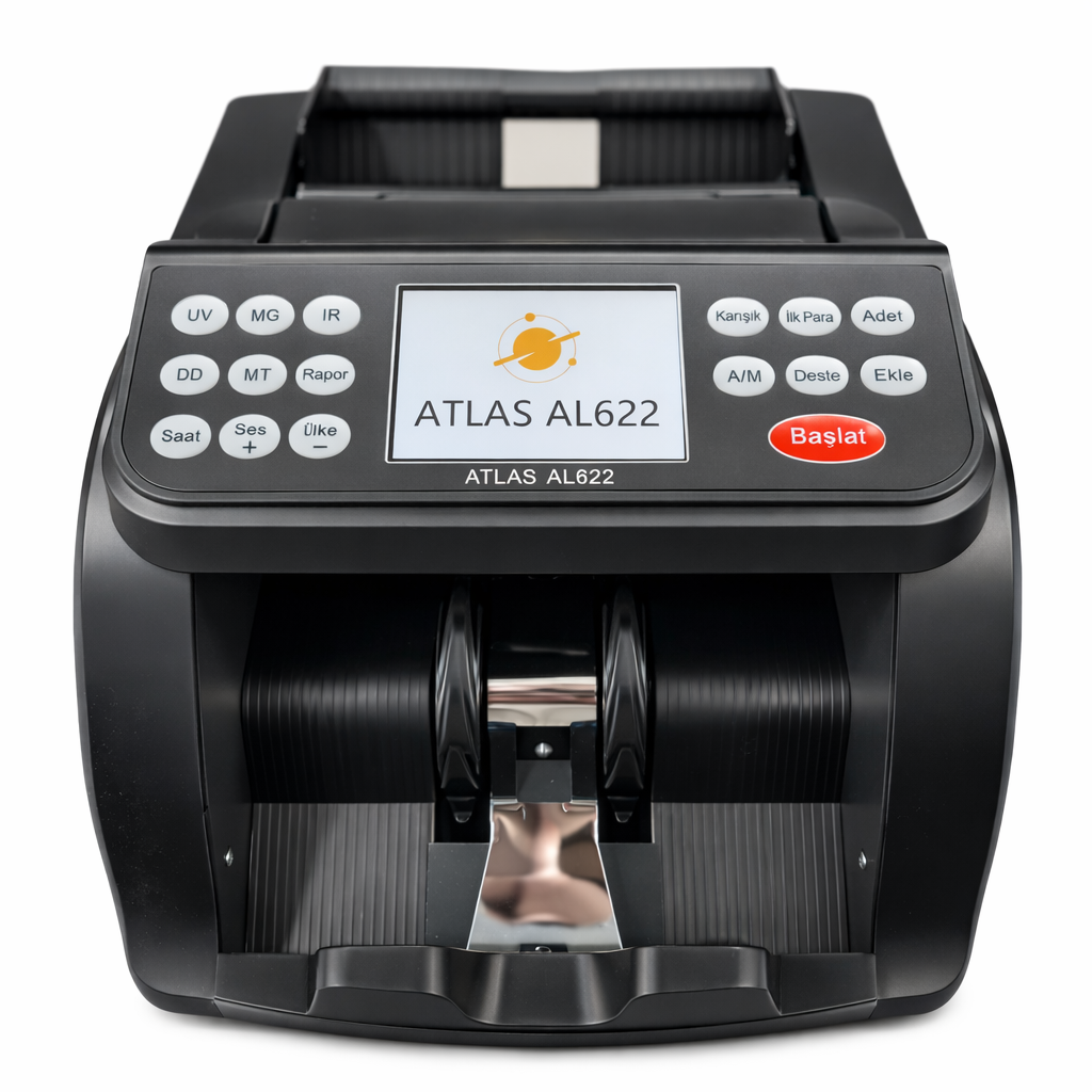 Atlas AL 622 / TL- Euro Kağıt Para Sayma Makinesi - görsel 2