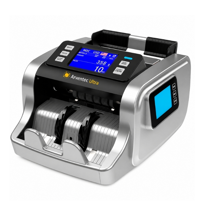 Arventec Ultra 10 Ülke Kağıt Para Sayma Makinesi