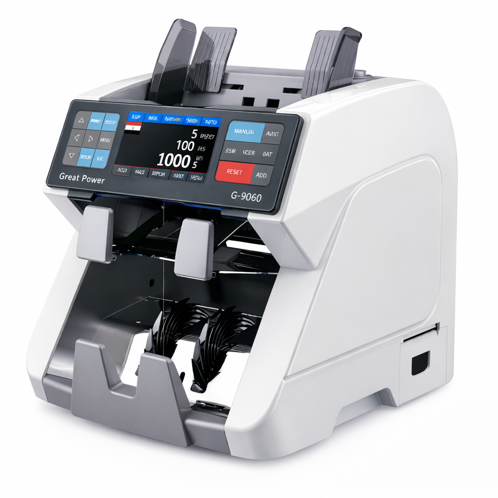 Pro 2500 Yazıcılı Para Sayma Makinesı 25 Ülke Beyaz - görsel 2