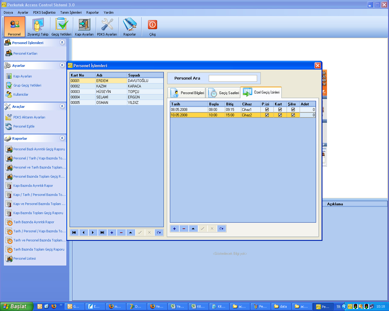 Access Control Yazılımı - görsel 9