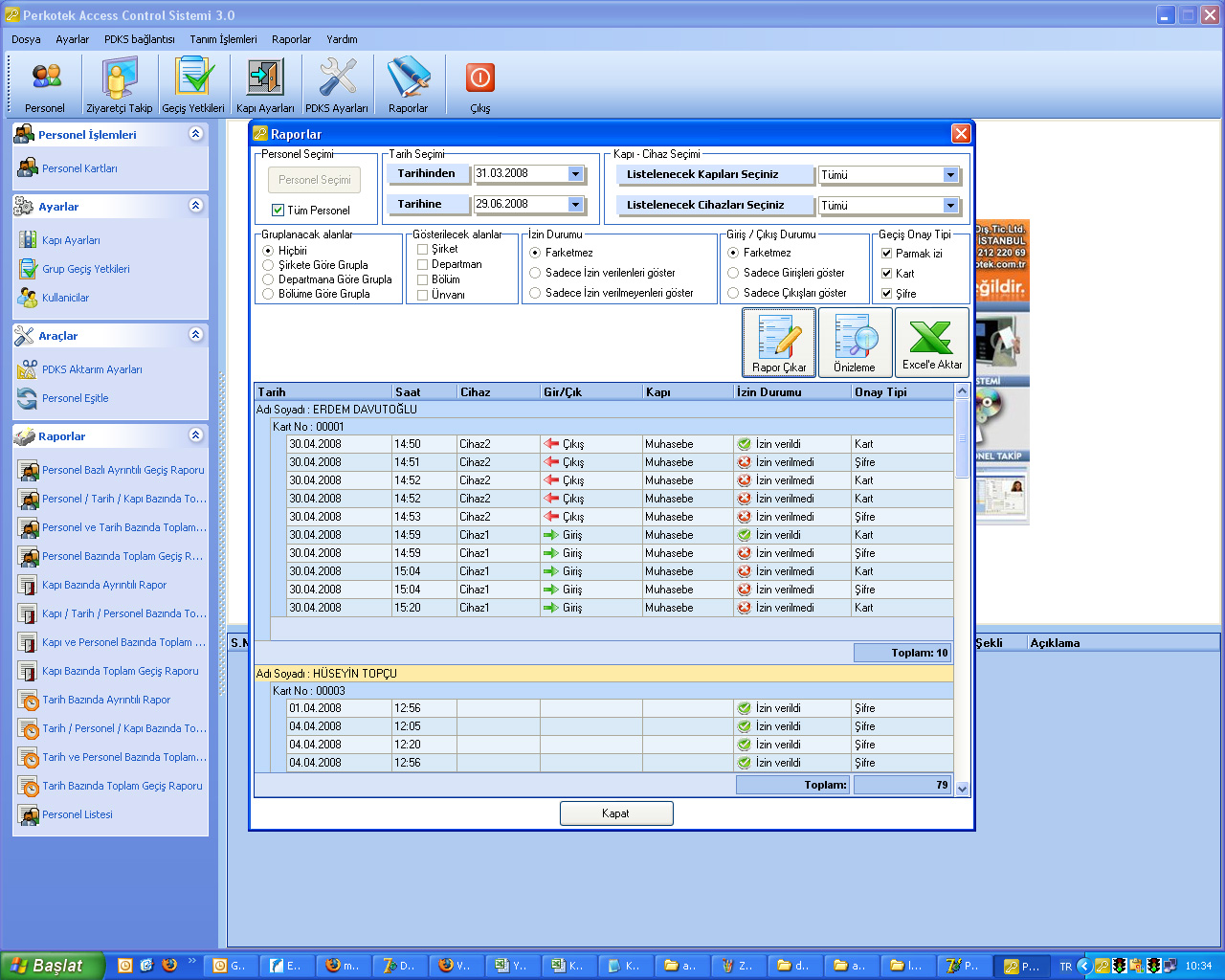 Access Control Yazılımı - görsel 16