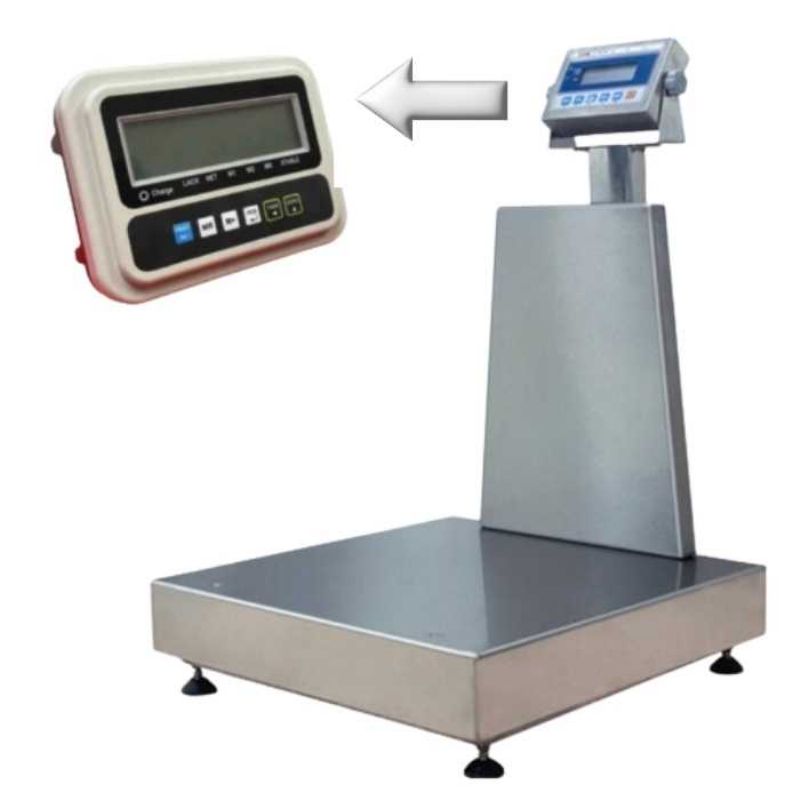 Cas BI200 300-600 Kg 70*80 Ful Paslanmaz Baskül