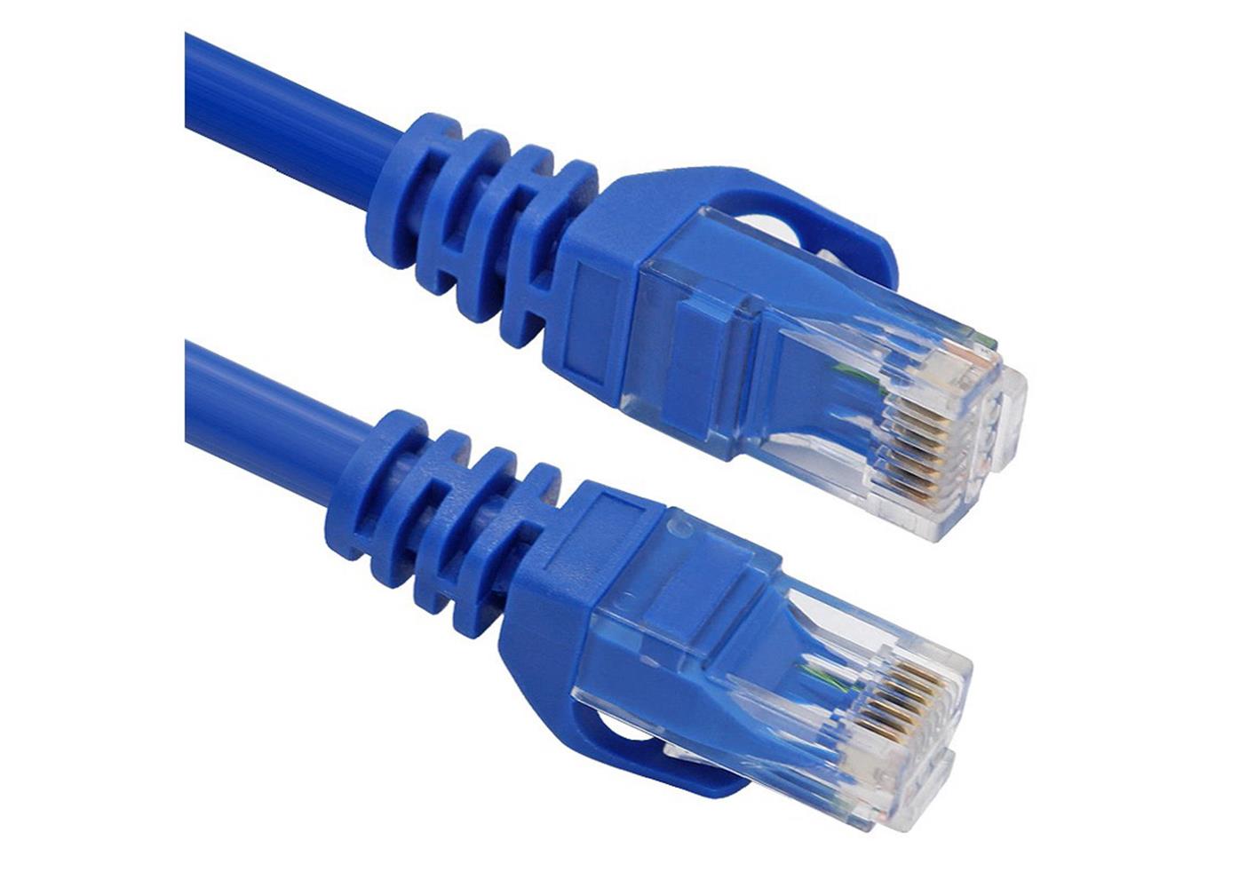 Teldata TLD-3000M Cat6 30MT Mavi Utp Patch Kablo - görsel 2