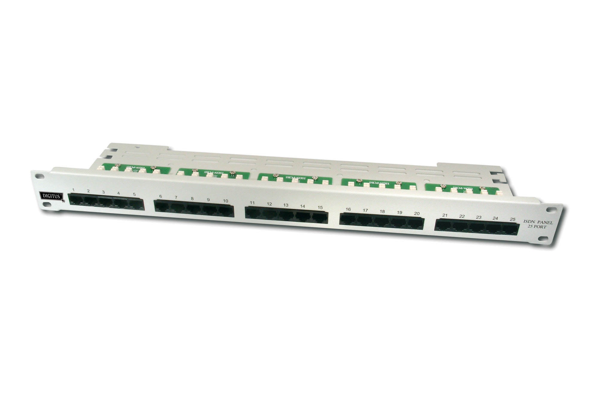Digitus DN-91325-1 19 Inch 25 port CAT-3 ISDN Patch Panel
