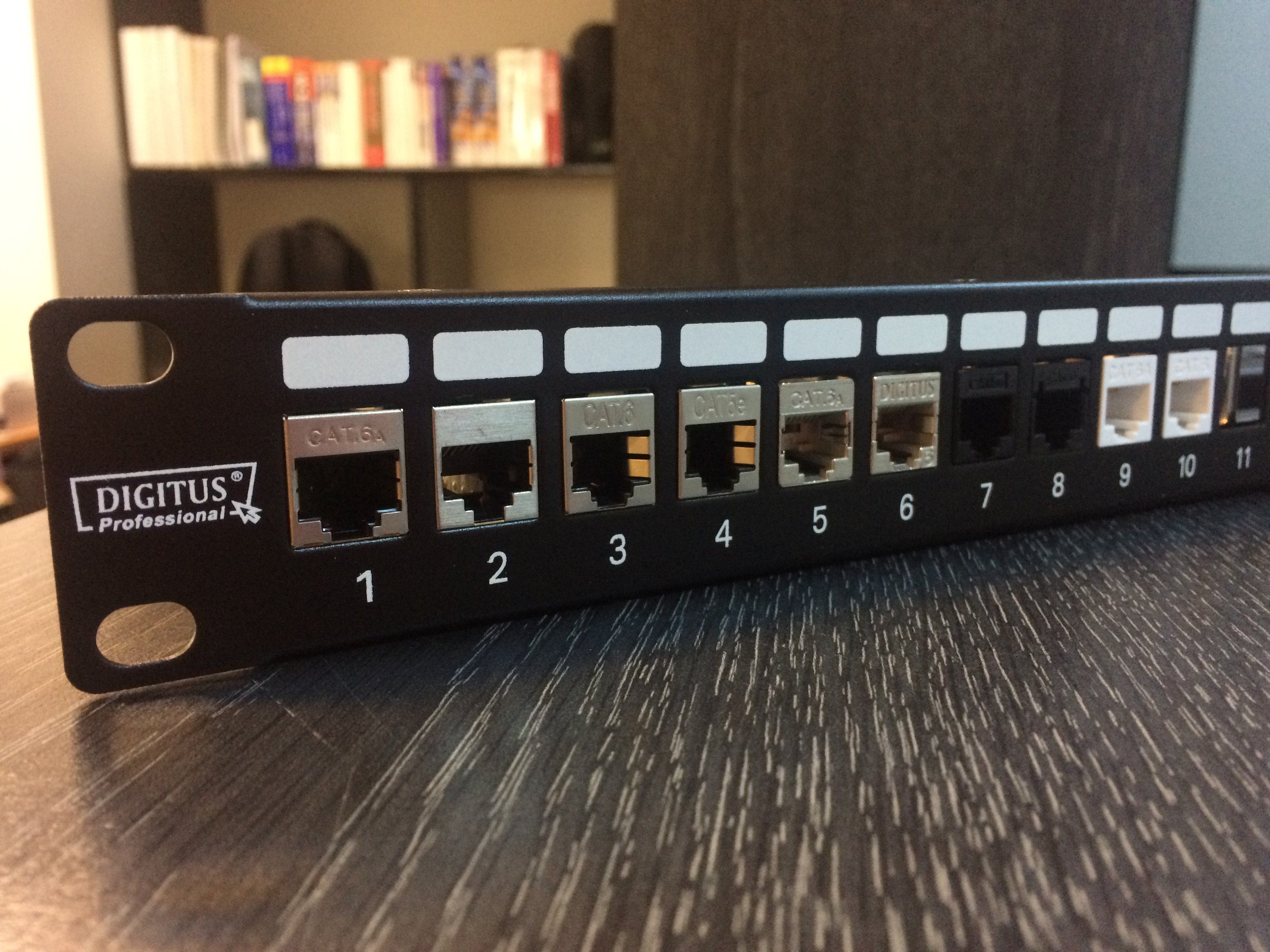 Digitus DN-91411 24 Port Boş Patch Panel - görsel 3