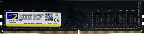 16GB TwinMOS DDR4 3200MHz (MDD416GB3200D) PC Ram - görsel 2