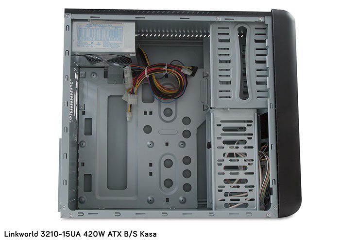 Everest 437-04 Real 200W C2228 Siyah ATX Kasa - görsel 2