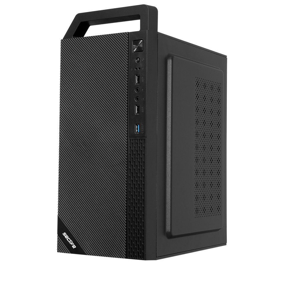 Seclife SLC-6525B 300W USB 3.0 Kulplu Siyah Kasa - görsel 2