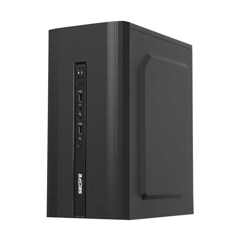 Seclife SLC-6530B 300W USB 2.0 Parlak Siyah Kasa - görsel 2