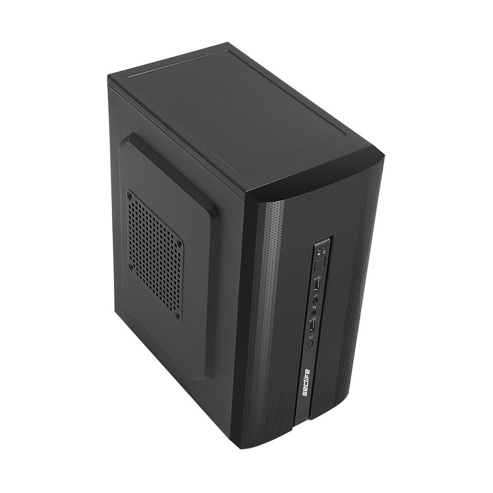 Seclife SLC-6530B 300W USB 2.0 Parlak Siyah Kasa - görsel 3