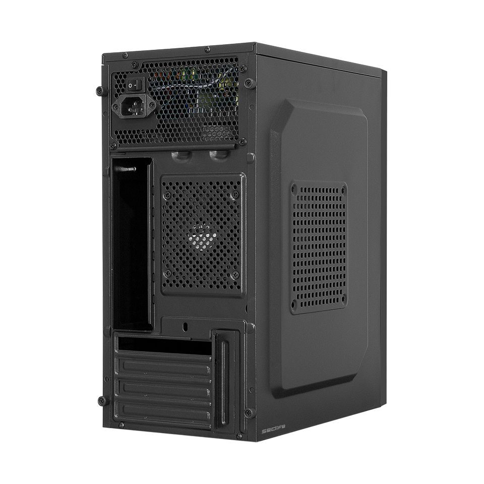 Seclife SLC-6530B 300W USB 2.0 Parlak Siyah Kasa - görsel 5