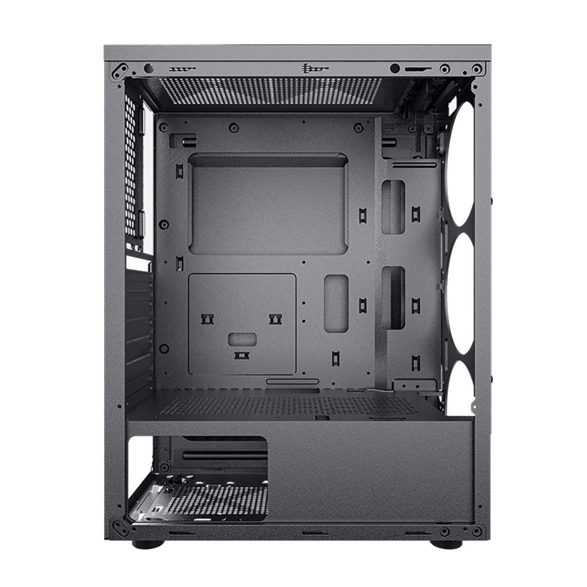 GameBooster GB-F3101B RGB ATX Mesh Siyah Kasa (PSU Yok) - görsel 3