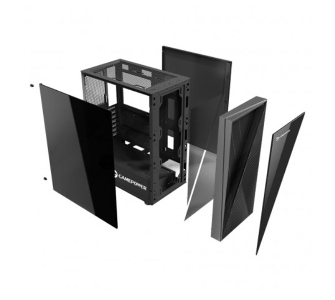 GamePower Ravadin 3X ARGB Gaming Kasa