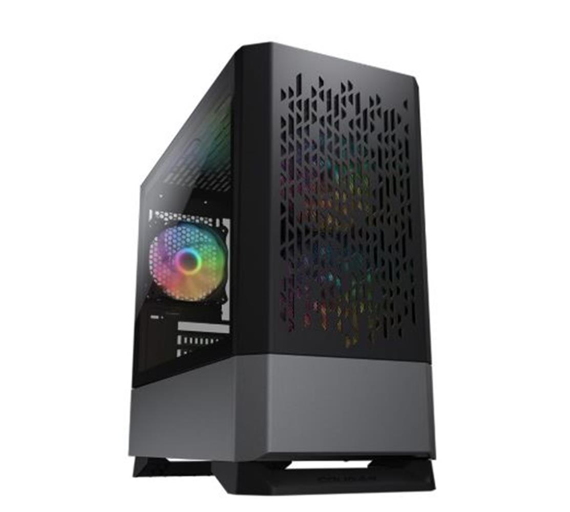 Cougar CGR-5JM8B-AIR-RGB MG140 Air RGB Mini Tower Kasa (Black) - görsel 2