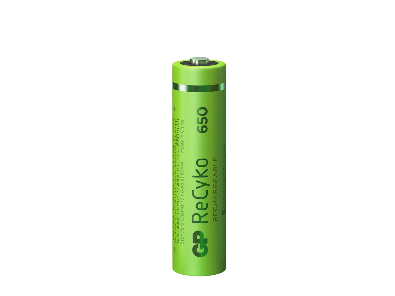 GP AA 1300 mAh Şarjlı Recharge Kalem Pil 4'lü Paket GP1300AAHVC-2TLB4