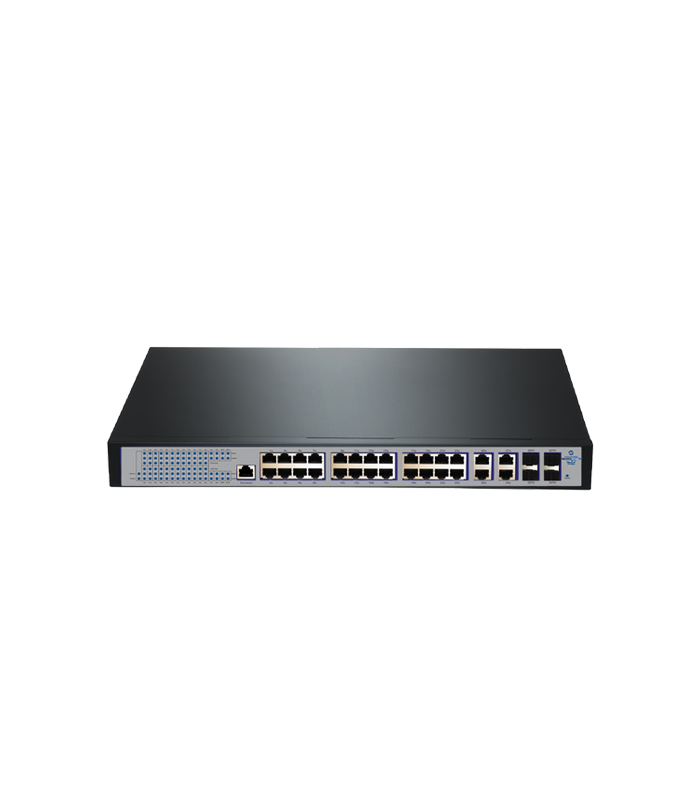 NVC-HG2444GBM 24 PORT POE4xUPLİNK 4XSFP L2 YÖNETİLEBİLİR FULL GİGA SWITCH