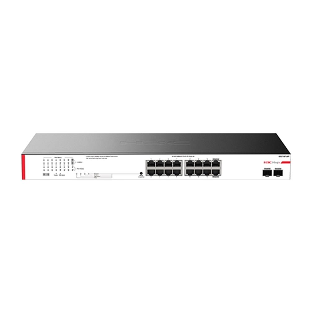 H3C Magic BS218F-HP 16 Port Poe+ 10/100/1000 Mbps 2 SFP 225W Metal Kasa Swich