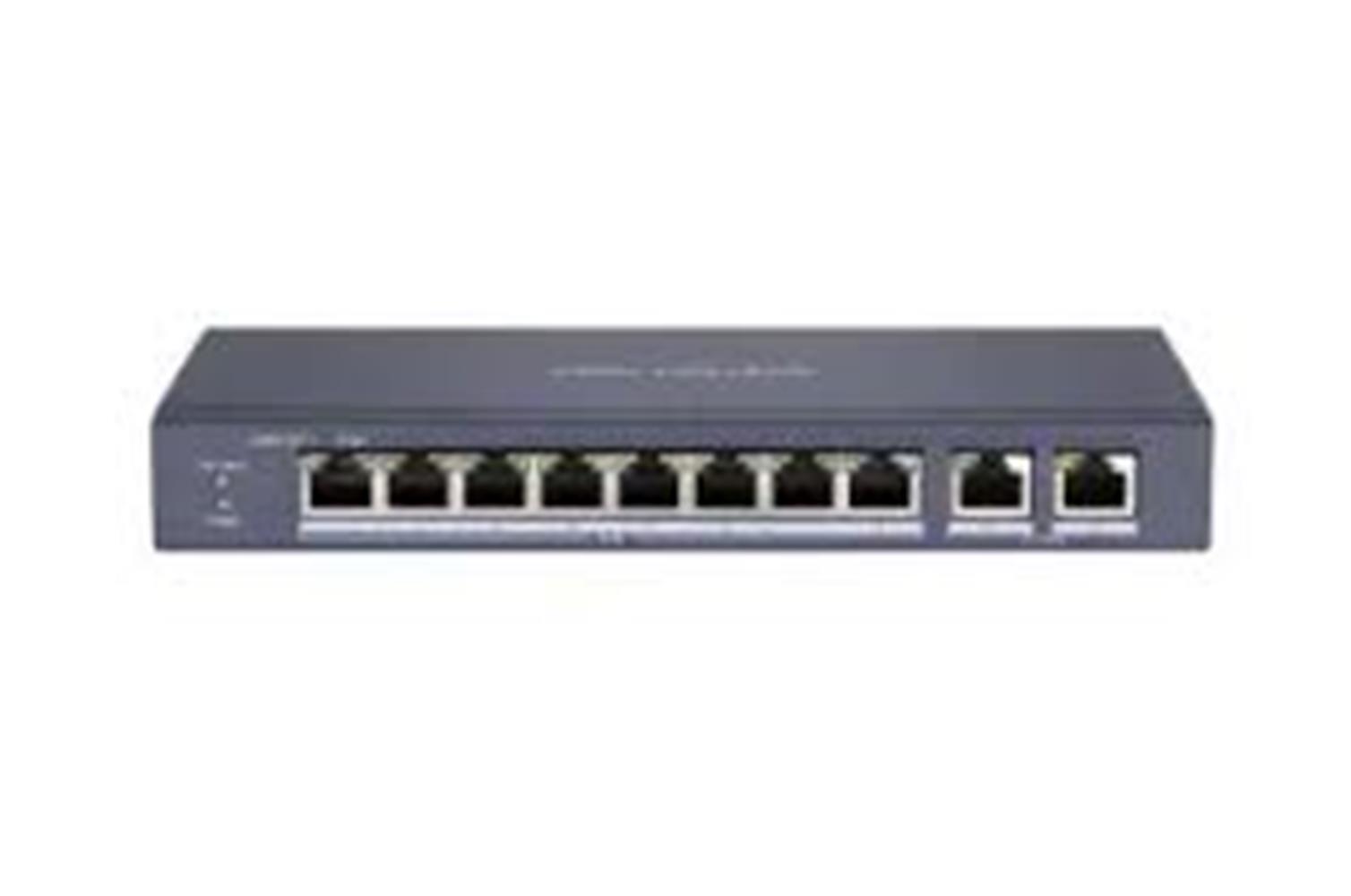 Hikvision DS-3E0310P-E/M 8 Portlu 10/100 Fast Ethernet Switch 8 Port Poe 60W
