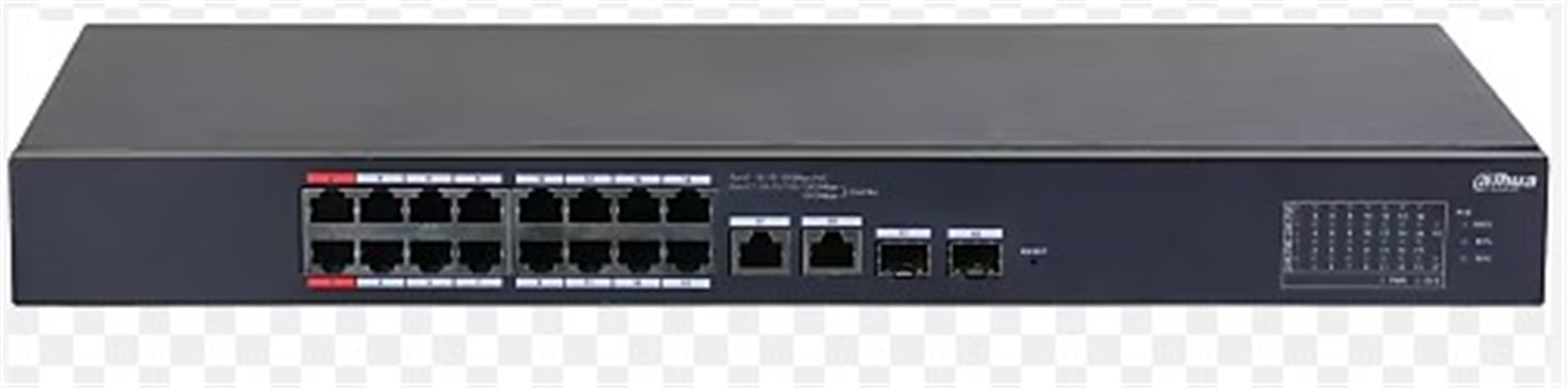 Dahua CS4218-16ET-135 16 Port 10/100/1000 Mbps Yönetilebilir Gigabit PoE Switch